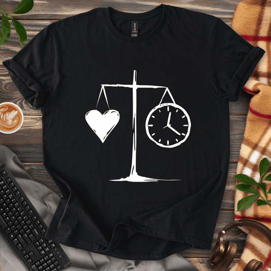 Heart vs. Time T-Shirt