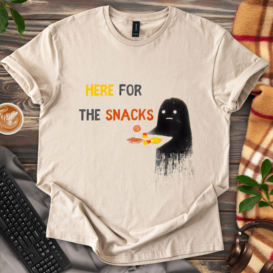 π» Here for the Snacks T-Shirt