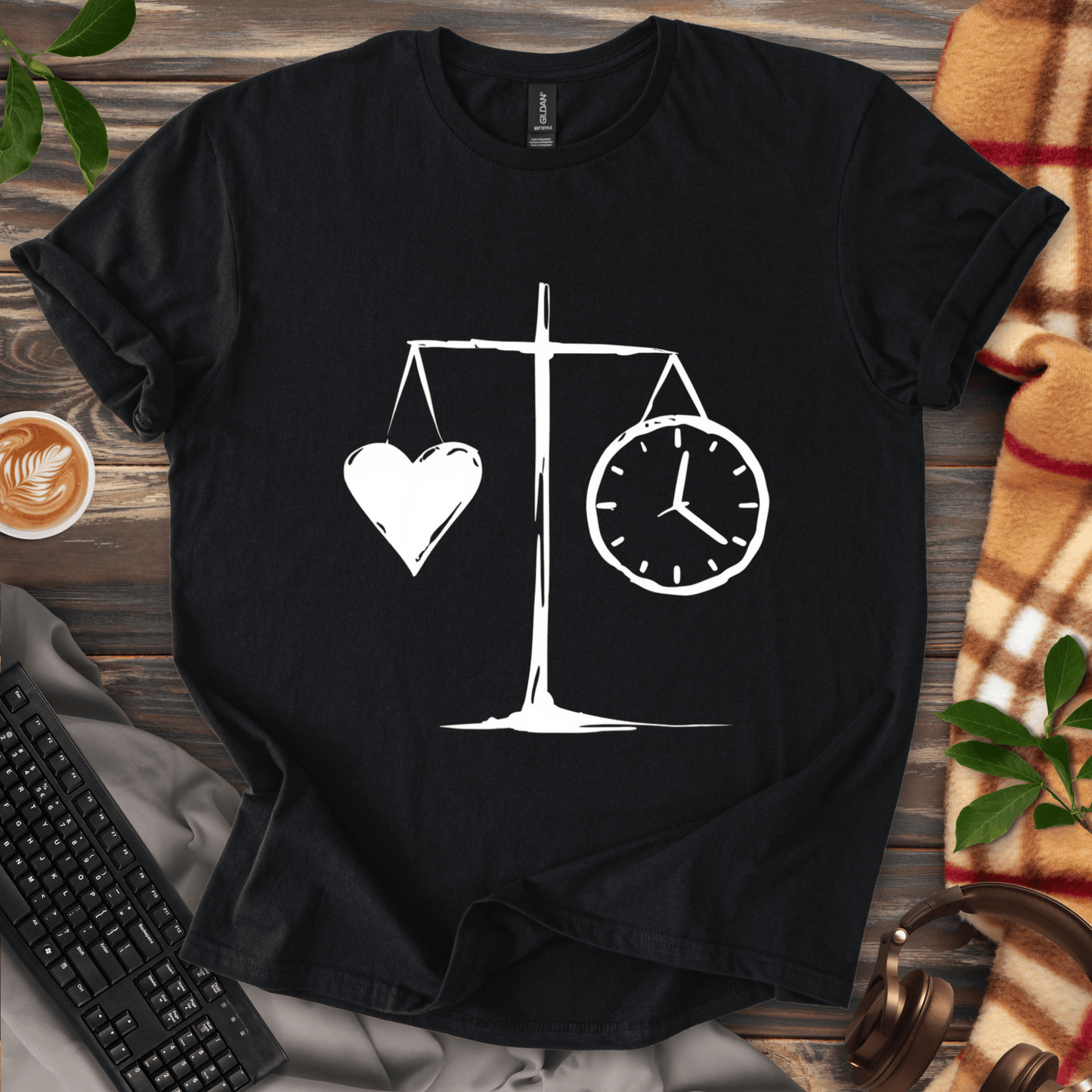 Heart vs. Time T-Shirt