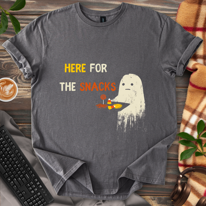 👻 Here for the Snacks T-Shirt