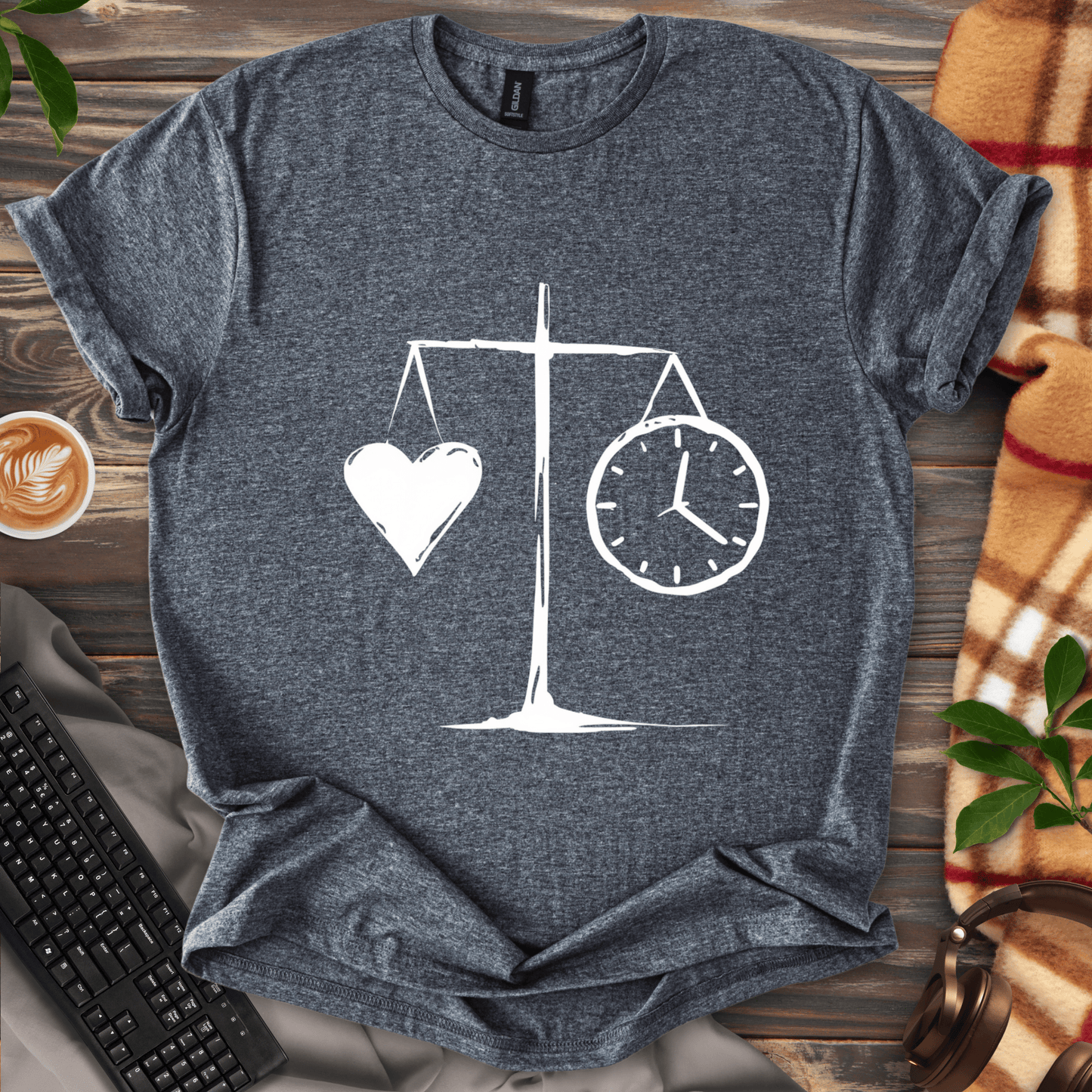 Heart vs. Time T-Shirt