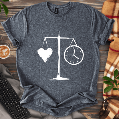 Heart vs. Time T-Shirt