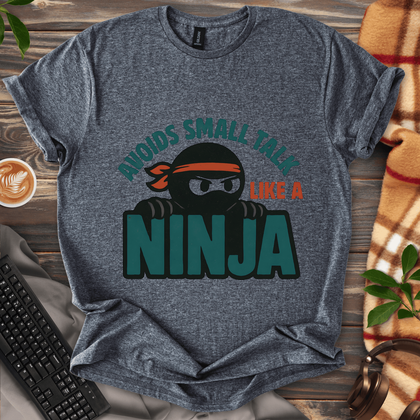 Small Talk Ninja T-Shirt