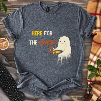 👻 Here for the Snacks T-Shirt