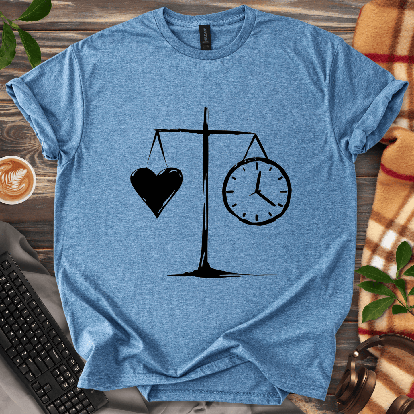 Heart vs. Time T-Shirt