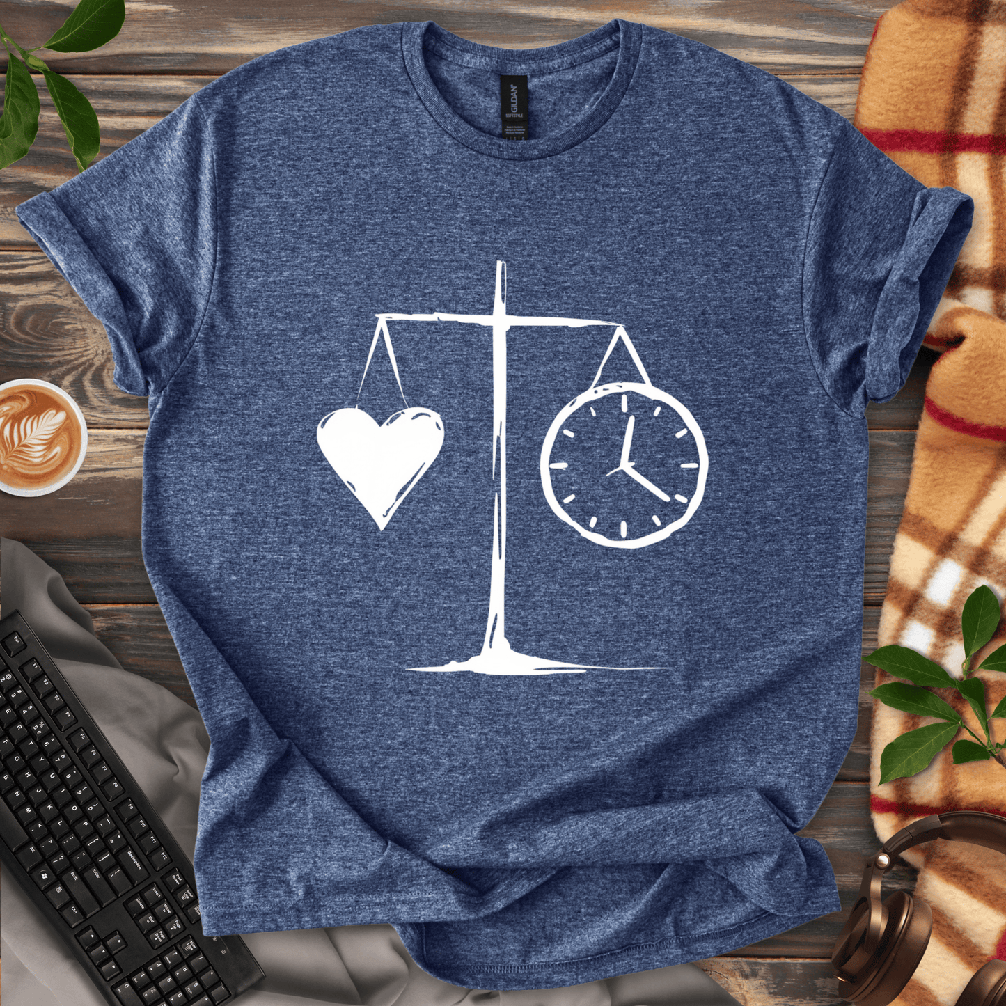Heart vs. Time T-Shirt