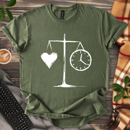 Heart vs. Time T-Shirt