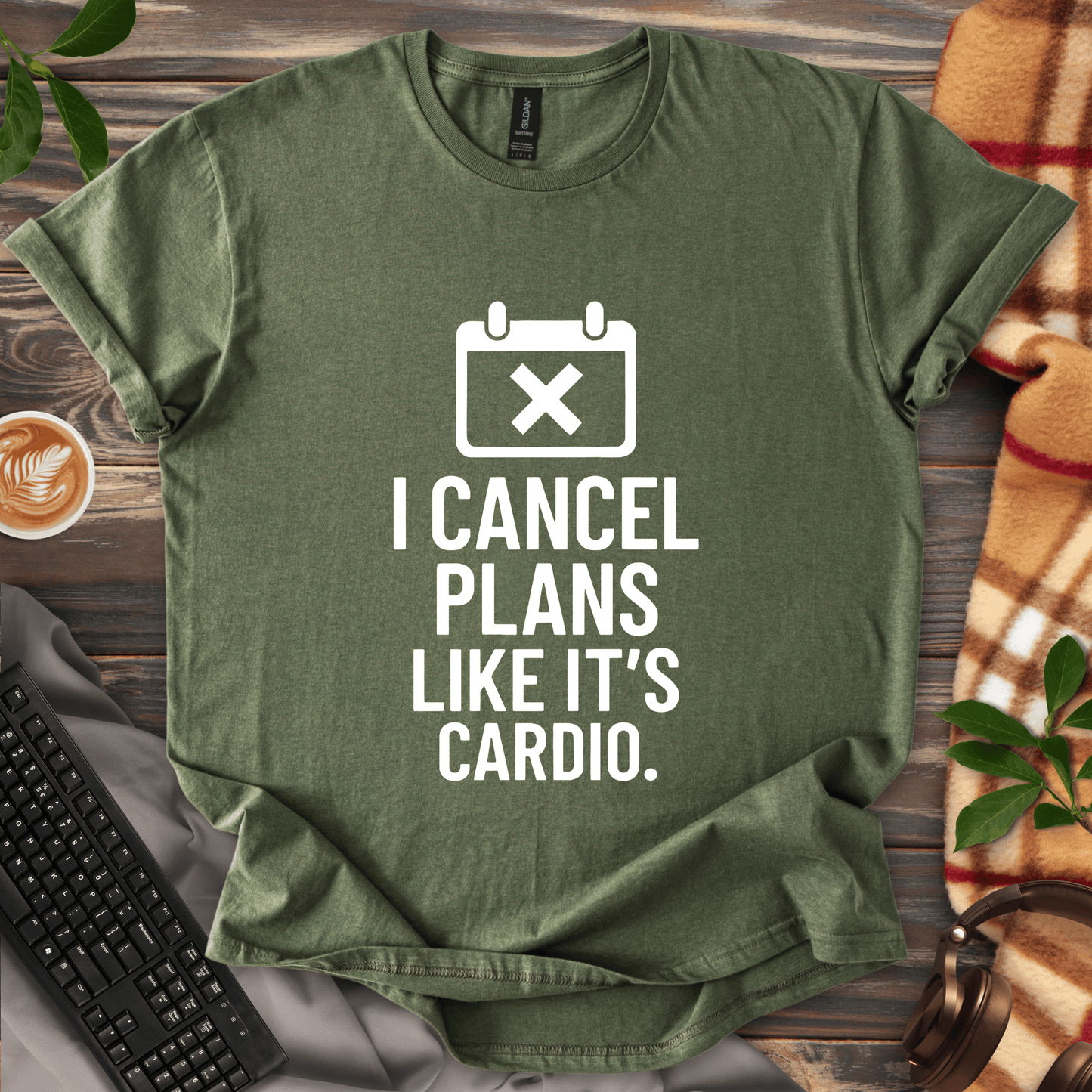 I Cancel Plans T-Shirt