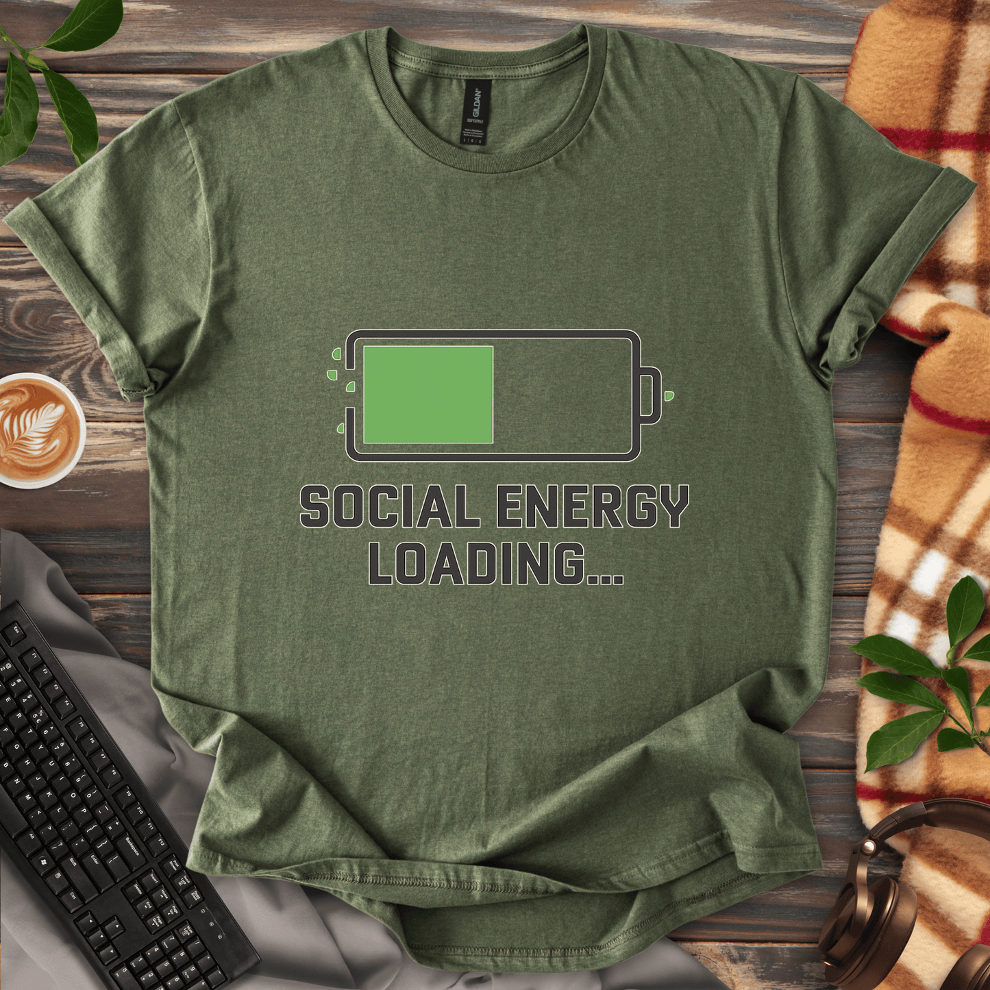 Social Energy Loading T-Shirt
