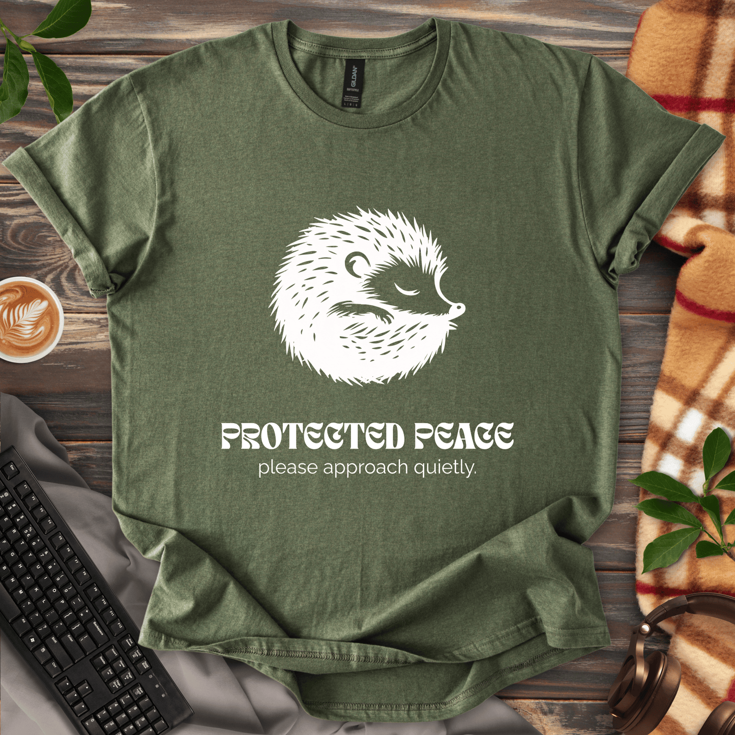 Protected Peace - approach quietly T-Shirt