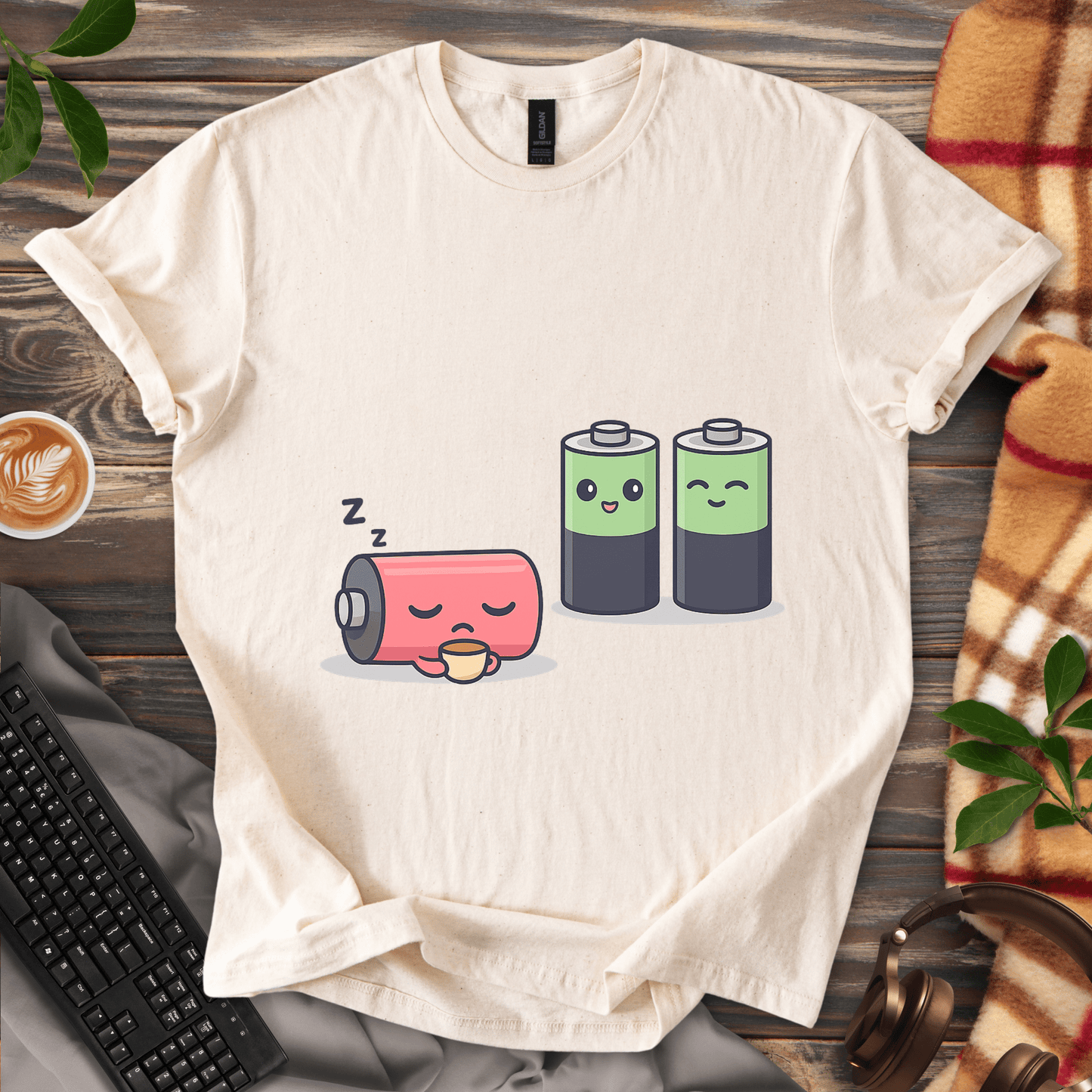 Drained Battery T-Shirt
