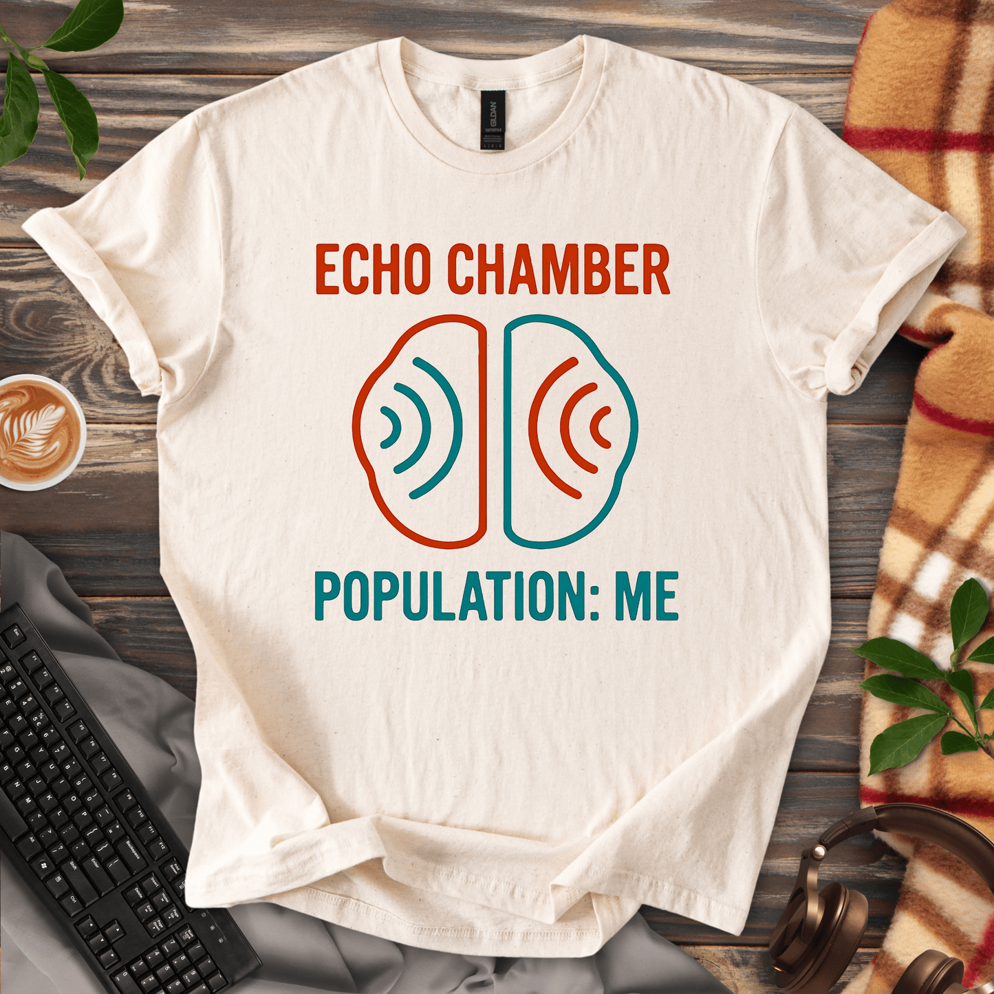 Echo Chamber Population: Me T-Shirt
