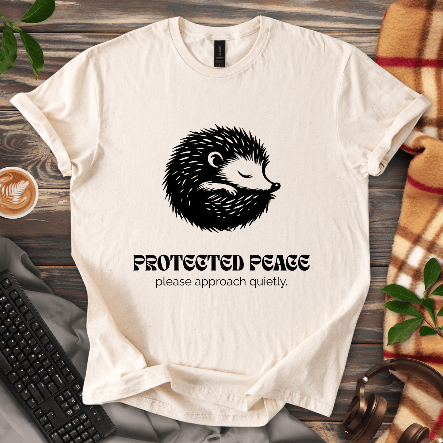 Protected Peace - approach quietly T-Shirt