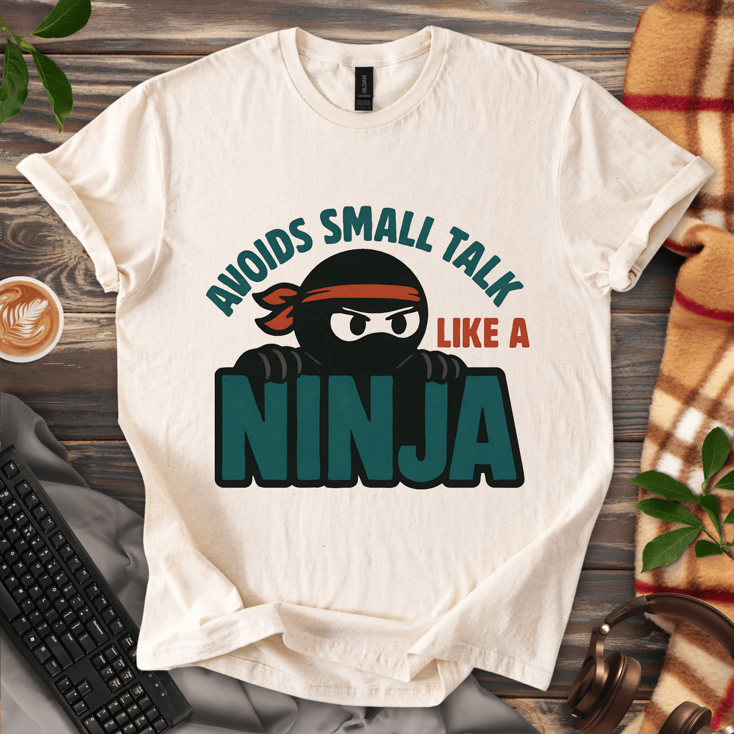 Small Talk Ninja T-Shirt