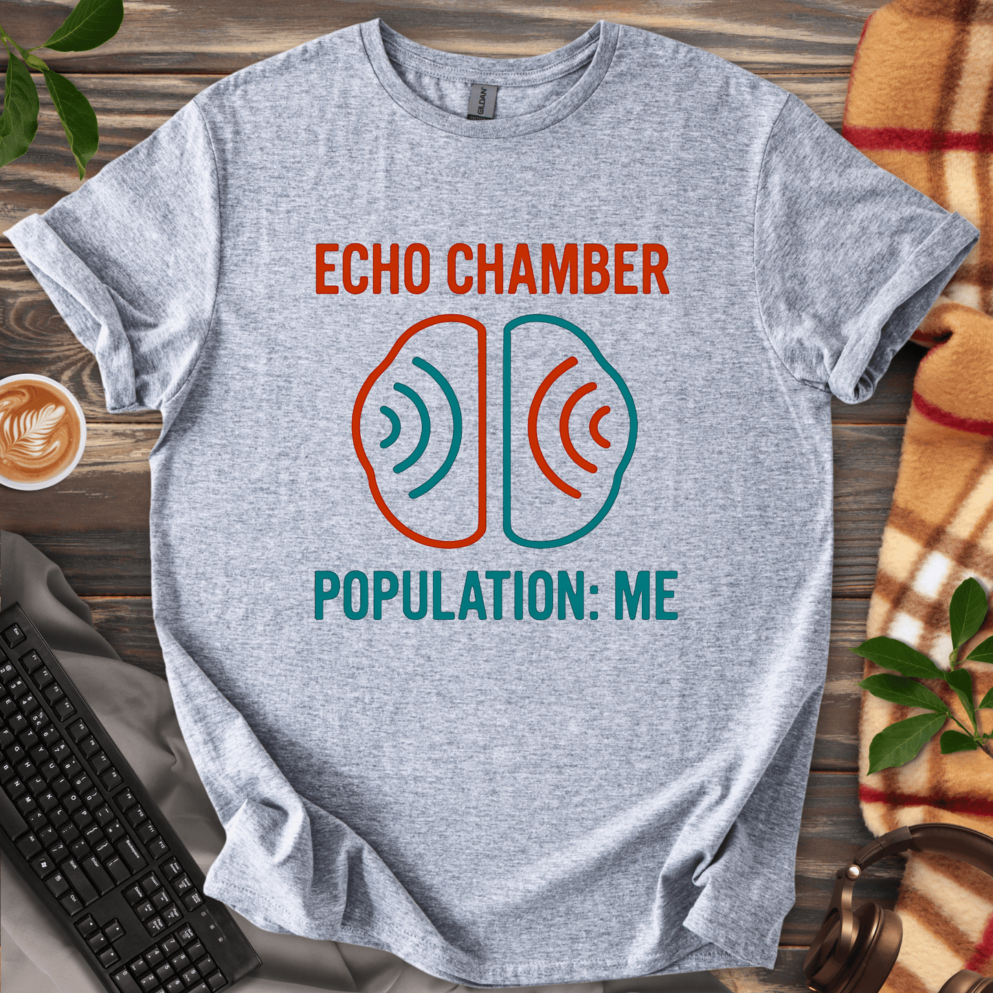 Echo Chamber Population: Me T-Shirt