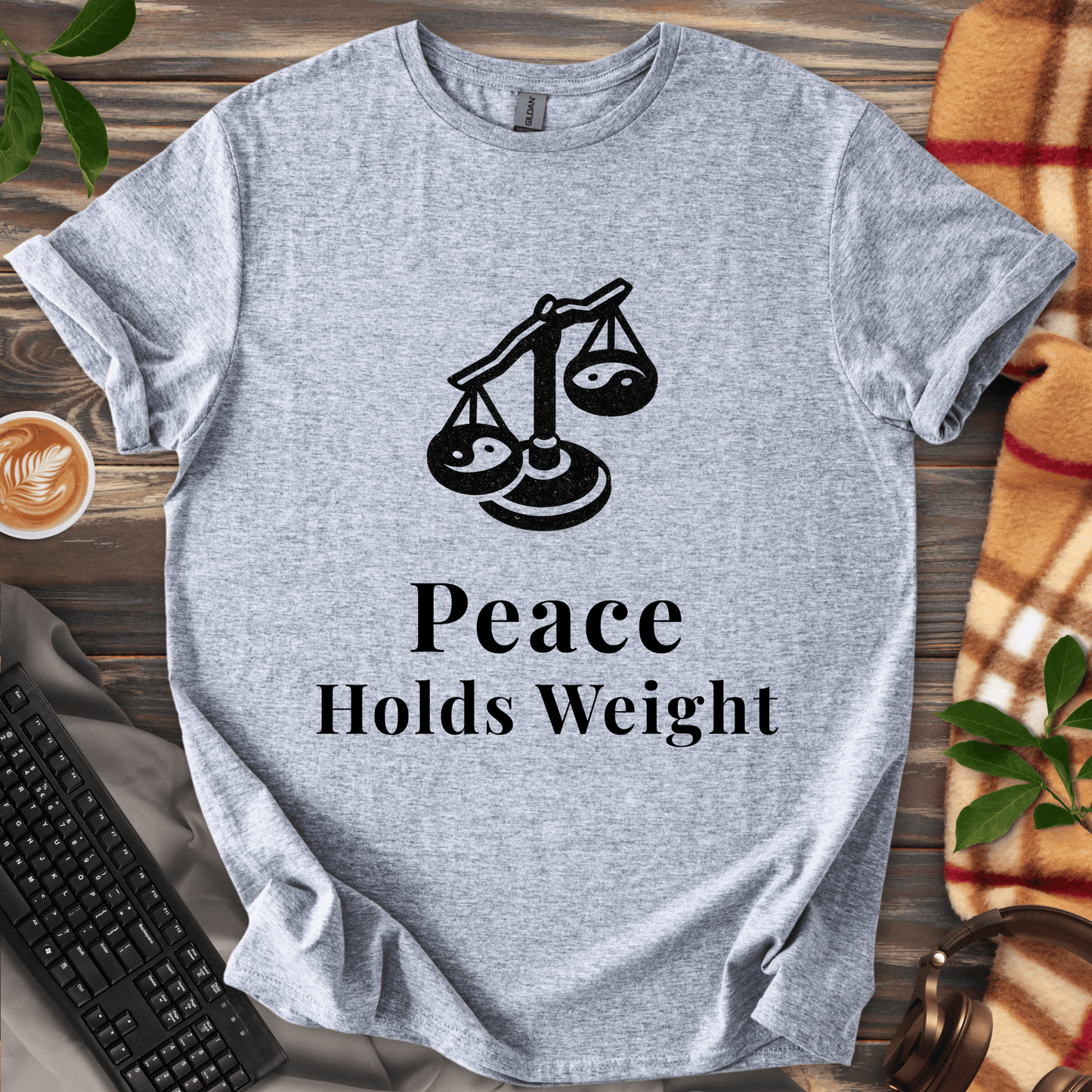 Peace Holds Weight T-Shirt