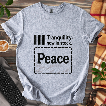 Tranquility in Stock T-Shirt
