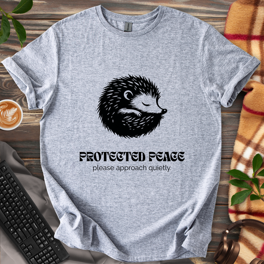 Protected Peace - approach quietly T-Shirt