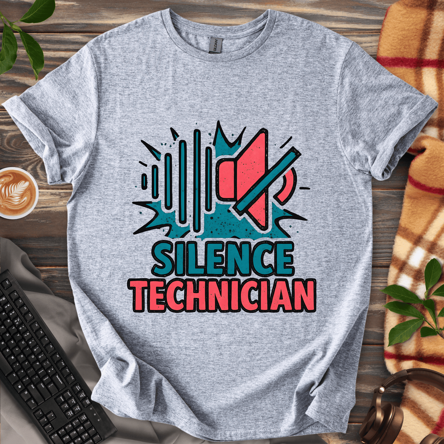 Silence Technician  T-Shirt