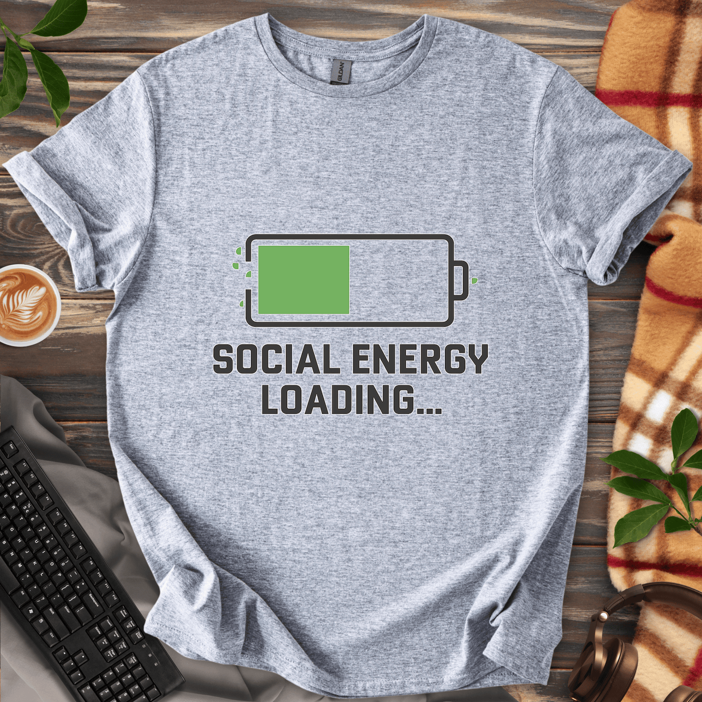 Social Energy Loading T-Shirt