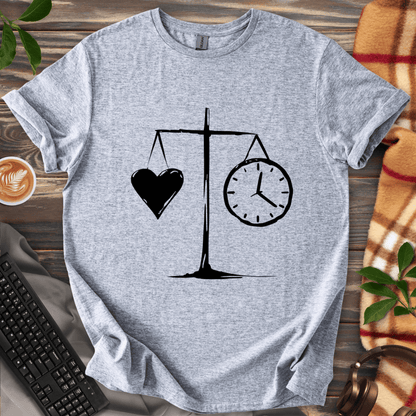 Heart vs. Time T-Shirt