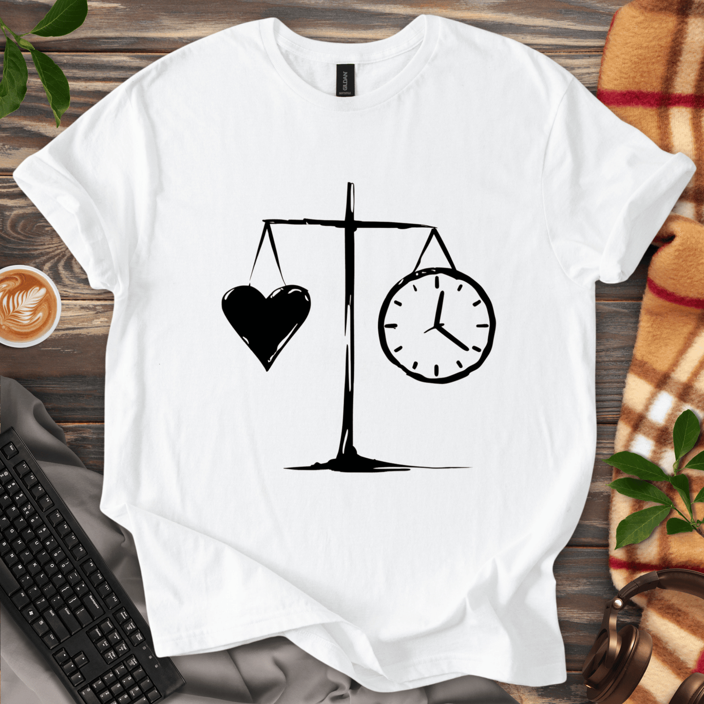 Heart vs. Time T-Shirt