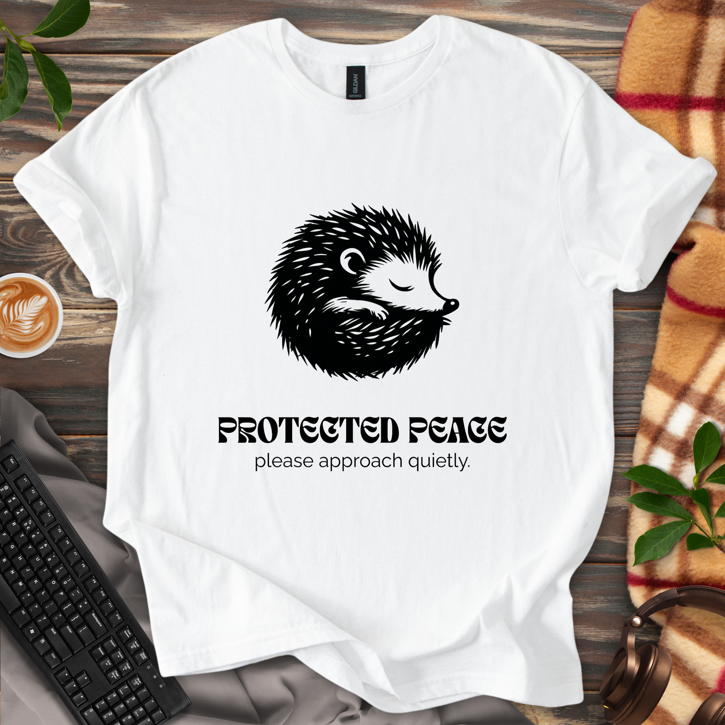 Protected Peace - approach quietly T-Shirt